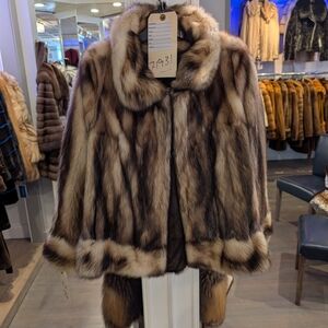 Luxurious Brown Fur Coat